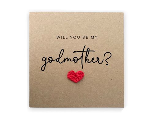 Godmother Proposal, Will You Be My Godmother, Christening Invite, Baptism, Will You Be My Godparent, Godmother Card, Personalised , Be My (SKU: NB012B)