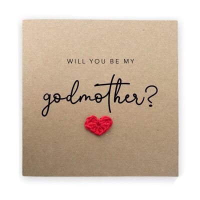 Godmother Proposal, Will You Be My Godmother, Christening Invite, Baptism, Will You Be My Godparent, Godmother Card, Personalised , Be My (SKU: NB012B)