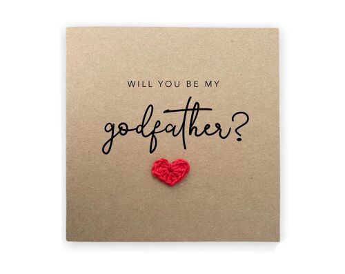 Godfather Proposal, Will You Be My Godfather Christening Invite, Baptism, Will You Be My Godparent, Godfather Card, Personalised , Be My (SKU: NB013B)