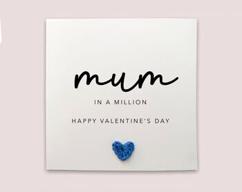 Carte spéciale Saint Valentin maman, carte maman dans un million, carte Saint Valentin maman, pour maman, carte Saint Valentin maman, carte Saint Valentin maman, maman d'amour (SKU : VD4W)