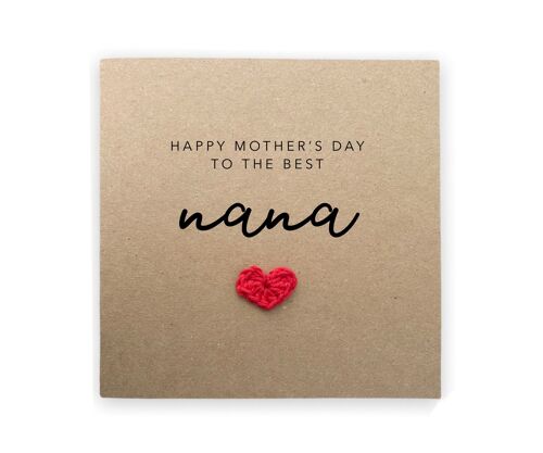 Happy Mothers Day Card For Grandma, Happy Mothers Day Card, Mothers Day Card For Mummy, Grandma Mothers Day Card, Nan Card, Nana Card (SKU: MD21B)
