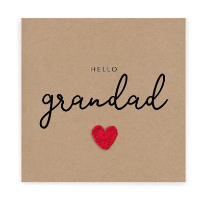 You're going to be a Grandad card, Pregnancy announcement, Grandad Dad to be, Baby Reveal, New Baby Pregnancy, Reveal, Send to Recipient (SKU: NB031B)