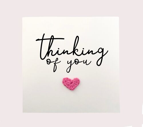 Thinking of You Card, Flowers Card, Miss You Card, Sending Love Card, Get Well Soon, Sending Hugs Card, Just Because Card, Friendship (SKU: SC6W)
