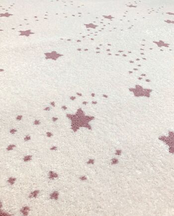 Tapis enfant CONSTELLATION - Rose 3