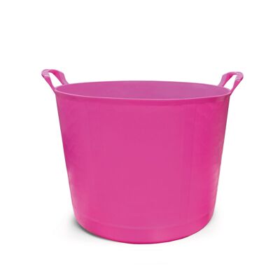 CESTA TUTTI FRUTTI ROSA FLUOR