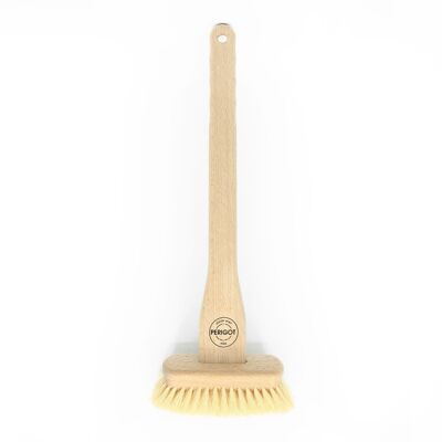 VEGETABLE FIBER BATHTUB BRUSH