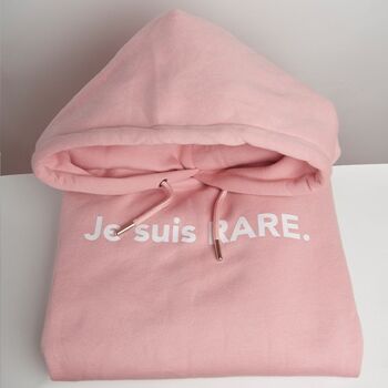 Exception Rosée - hoodie "Je suis RARE." 3