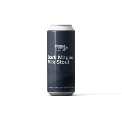 Dark Magus Milk Stout (4.7%) - 12 x 440ml cans