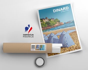 Affiche Dinard - Plage de l'Ecluse - 50x70 cm 2