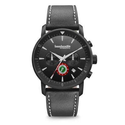 Imola 44 Target Black Leather Black