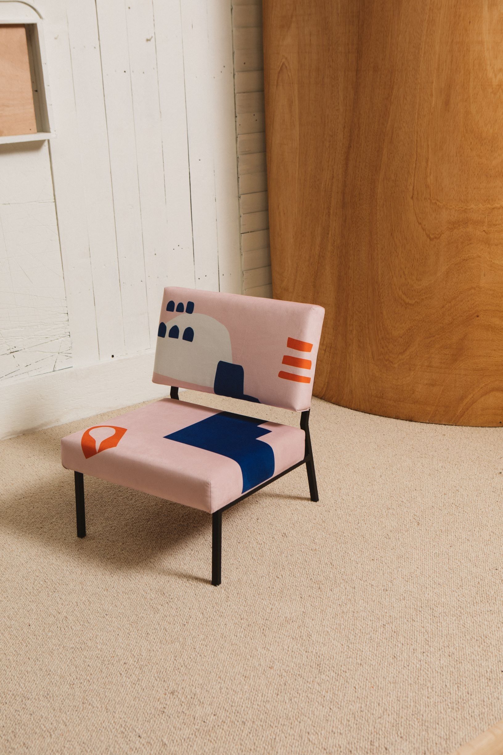 O2 Babylone Pink Sessel