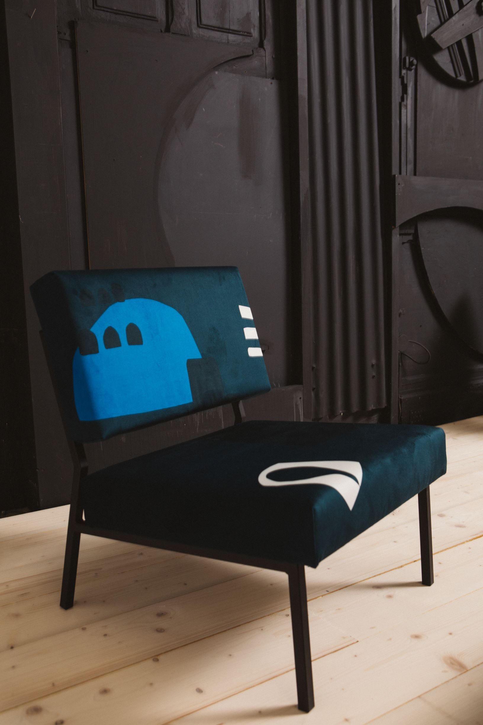 O2 Babylone Blue Sessel