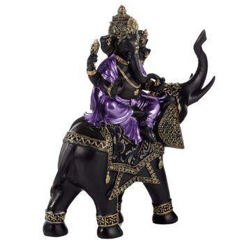 Statue d'éléphant d'équitation de Ganesh 5