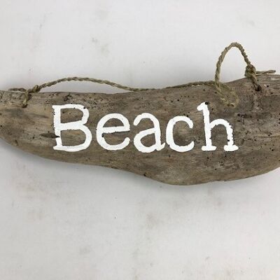 Driftwood hanger "Beach" (drijfhout) (VE 6)