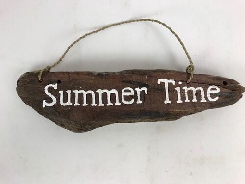 Driftwood hanger Summer Time (VE 6) (drijfhout)