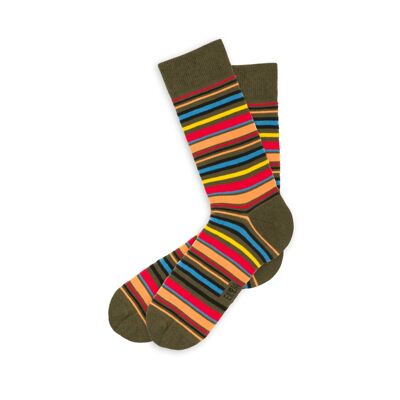 Colorful Striped Indochine Socks 40-44