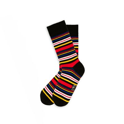 Colorful Striped Ancient Egyptian Socks 36-40