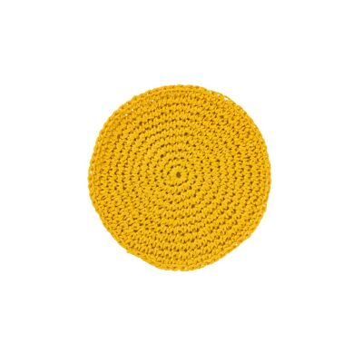 Coaster Yellow 12 cm