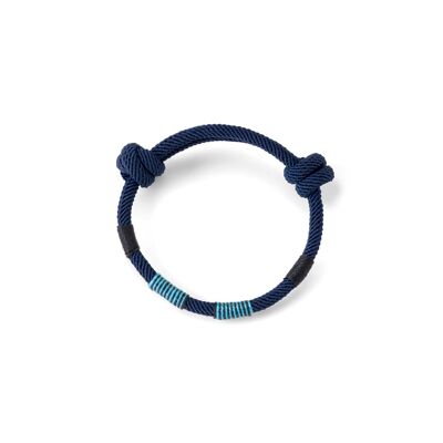 Ancient Greece Rope Bracelet Koyu Mavi