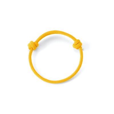 Rope Bracelet Yellow