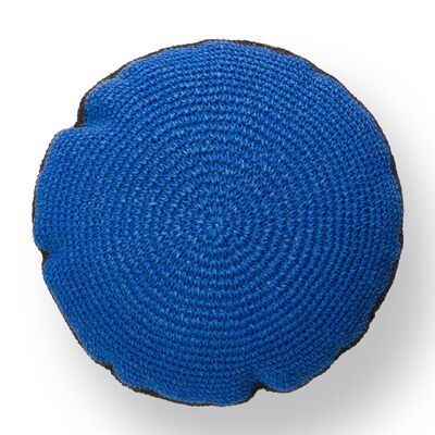 X-Large Bauhaus Round Cushion - I Blue