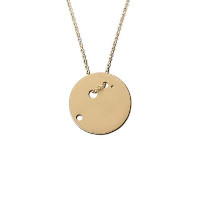 Aries Constellation Necklace Yellow