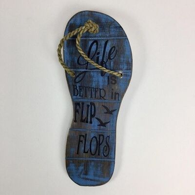 Flip-flop board 13x30 cm Life (VE 12)