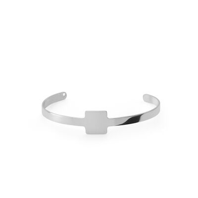 Square Cuff White