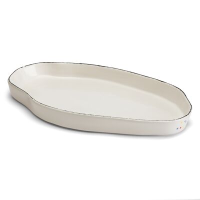 Large Serving Plate - Il White