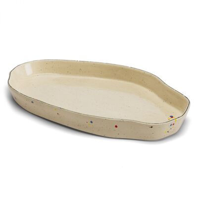 Large Serving Plate - Il Beige