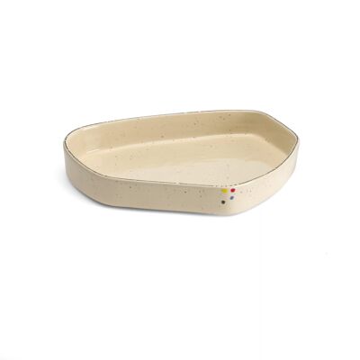 Medium Serving Plate Beige