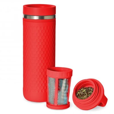 Travel Mug / Tasse de voyage ROUGE 40cl