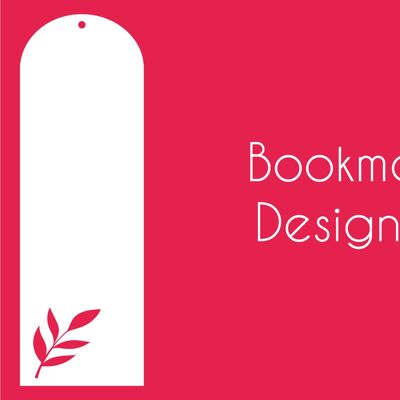 Acrylic Bookmarks (Pack of 5) - Design 8 - 2mm Clear Acrylic