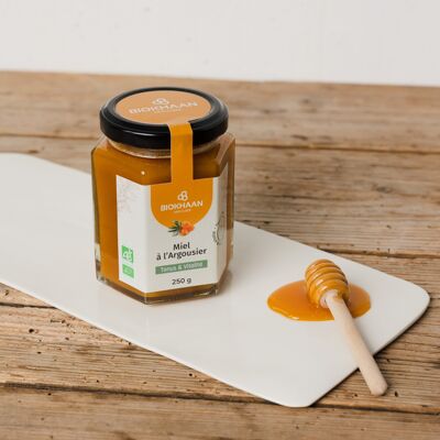 Miele di olivello spinoso 250 g BIOLOGICO “Tone & vitalità”