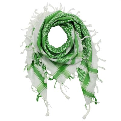 Panno Pali - bianco - verde - Panno Kufiya PLO