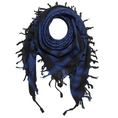 Pali cloth - black - blue-dark blue - Kufiya PLO cloth