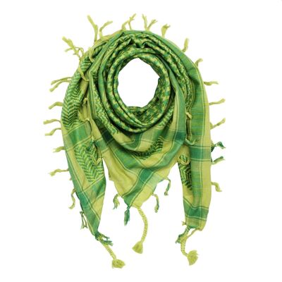 Pali cloth - yellow - green-turquoise - Kufiya PLO cloth