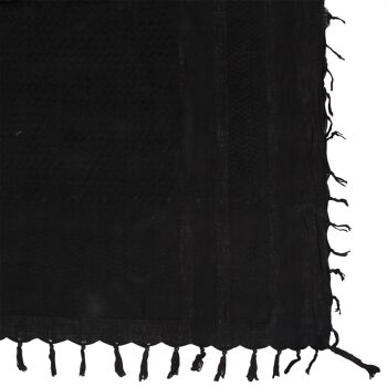 Tissu Pali - noir - noir - Tissu Kufiya PLO 4