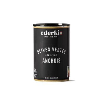 Olives farcies aux anchois 830g 1