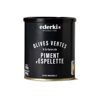 Olives farcies au piment d'Espelette 830g 1