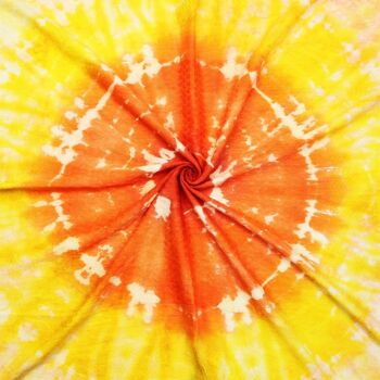 Tissu Pali - coloré-batik-tiedye 01 - Soleil rouge - Tissu Kufiya PLO 3