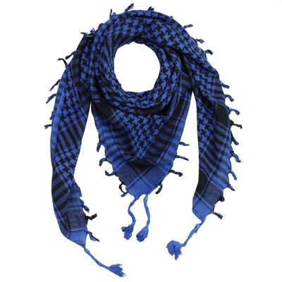 Pali cloth - simply woven blue - black - Kufiya PLO cloth