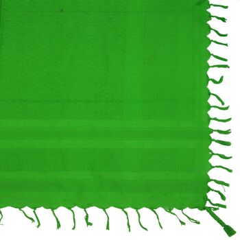 Tissu Pali - vert-vert lumineux - vert-vert lumineux - Tissu Kufiya PLO 4