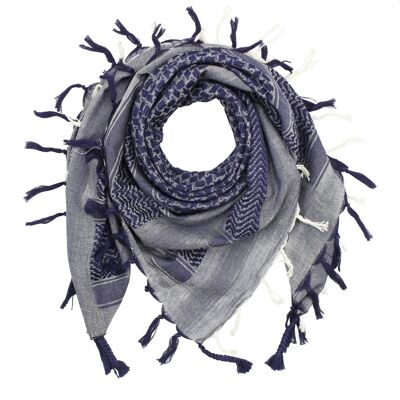 Pali cloth - Peshtemal weave - blue - Kufiya PLO cloth