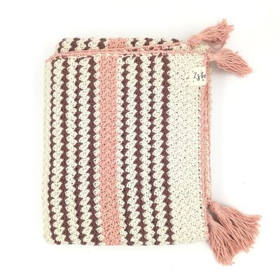 BOHEMIAN organic cotton blanket