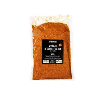 Piment d'Espelette AOP en poudre 250g