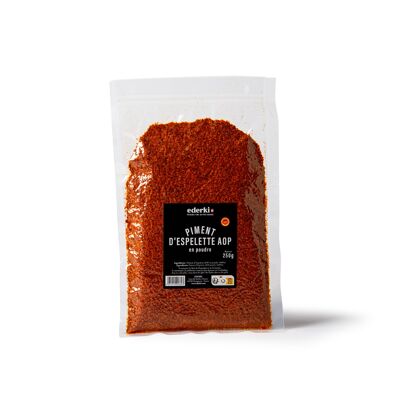 Pimiento de Espelette en polvo DOP 250g