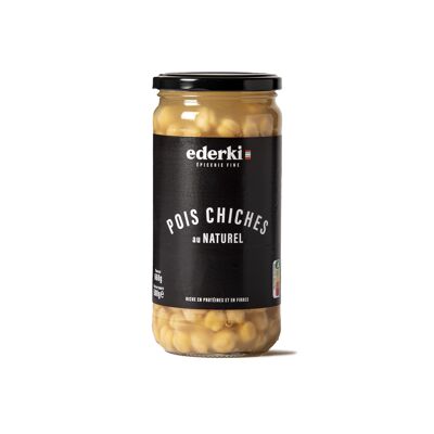 Pois chiches au naturel 660g