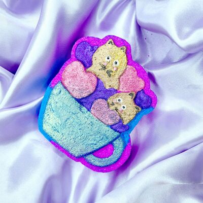 Cup of Kitty Love Bath Bomb (x5)