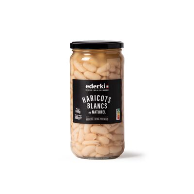 Haricots blancs au naturel 660g